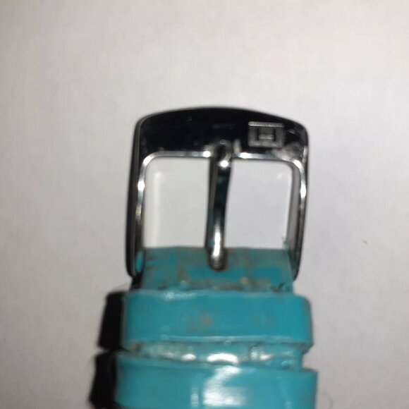 HAMILTON-Ardmore H114110-Analog Wristwatch-Rare Silver Blue Dial/Blue Strap-EX - Picture 5 of 11